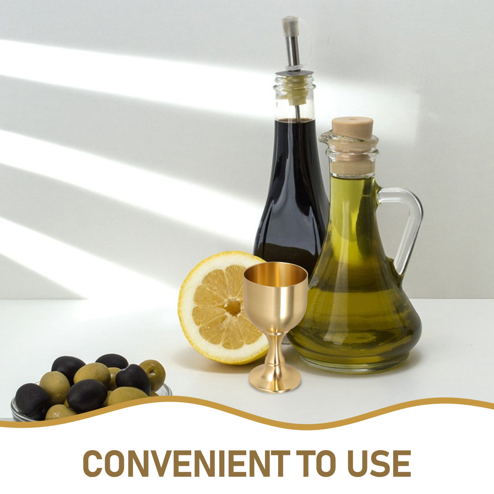 كأس نحاسي بتصميم عتيق أنيق متع - مراجعة Wine To Beer To Liquor وسعره