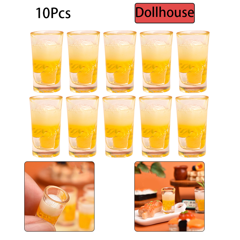 10 قطعة لعبة مصغرة المطبخ البي - مراجعة Wine Beers وسعره
