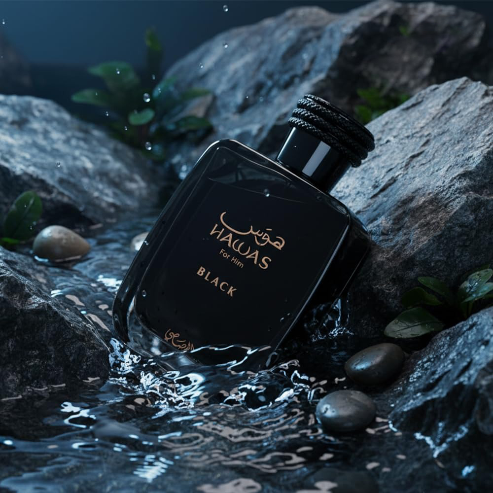 عطر هواس بلاك من راساسي للرجال - مراجعة Wine&Beer Help وسعره