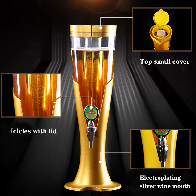 220 فولت الكهربائية 3 لتر مدفع - مراجعة Wine Beer Rack وسعره