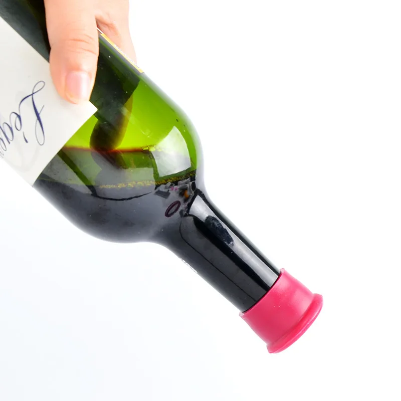 1/5 قطعة سدادات النبيذ قابلة ل - مراجعة Wine Beer Champagne وسعره