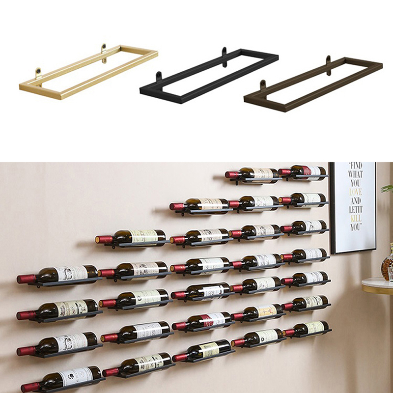 حامل رف نبيذ مثبت على الحائط ، - مراجعة Wine Beer Champagne وسعره