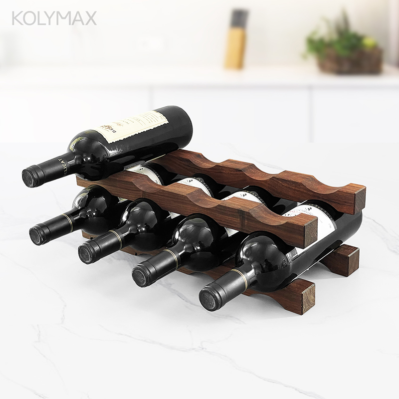 رف نبيذ من الخشب الصلب متعدد ا - مراجعة Wine Beer Rack وسعره