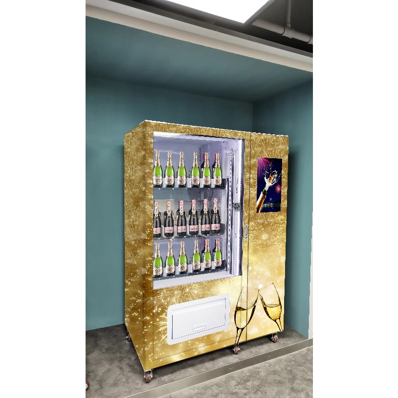 ماكينة بيع ذكية للبيرة والشمبا - مراجعة Wine Beer Champagne وسعره