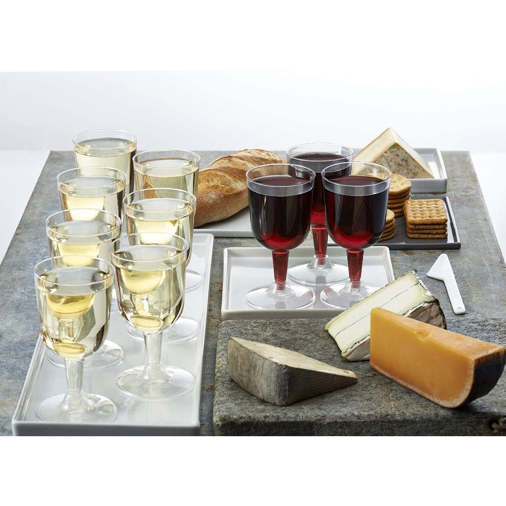 50 قطعة من أكواب النبيذ البلاس - مراجعة Wine Beer Champagne وسعره