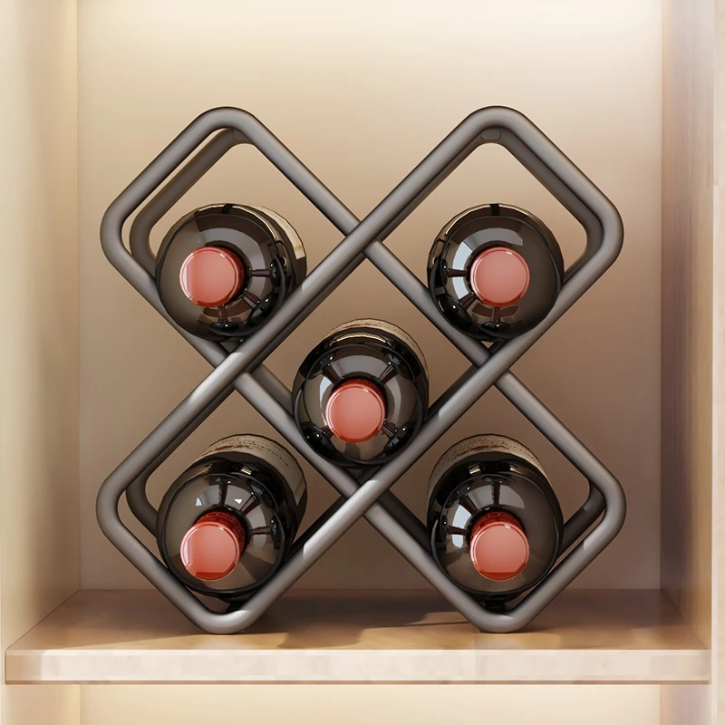 رف النبيذ المعدني السداسي 5/8  - مراجعة Wine Beer Rack وسعره